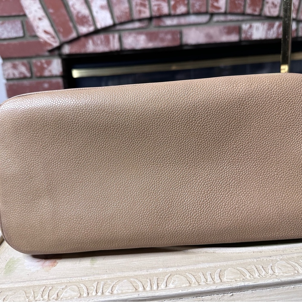 Chanel Beige Caviar Medallion Tote – Gold Hardware - Picture 9 of 14